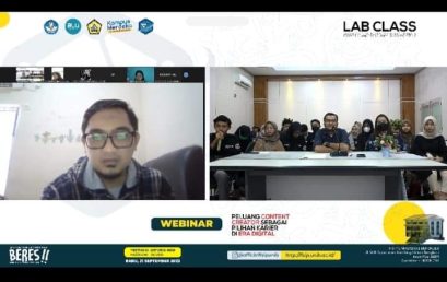 Encouraging Student Creativity, Multimedia Communication Laboratory Holds Webinar Career Opportunities as Content Creators in the Digital Age