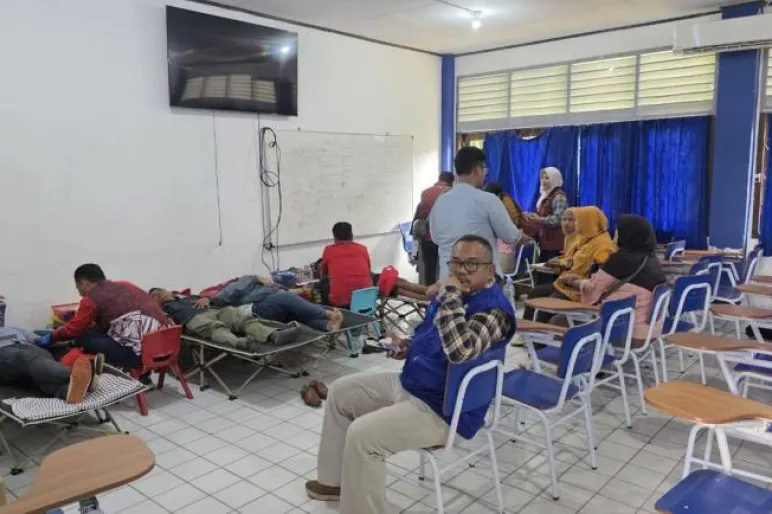 HIMA Administrasi Publik FISIP UNIB Rayakan Dies Natalis ke-24 dengan Donor Darah, Terkumpul 40 Kantong