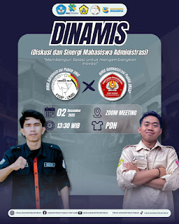 DINAMIS (DISKUSI DAN SINERGI MAHASISWA ADMINSTRASI) 2025