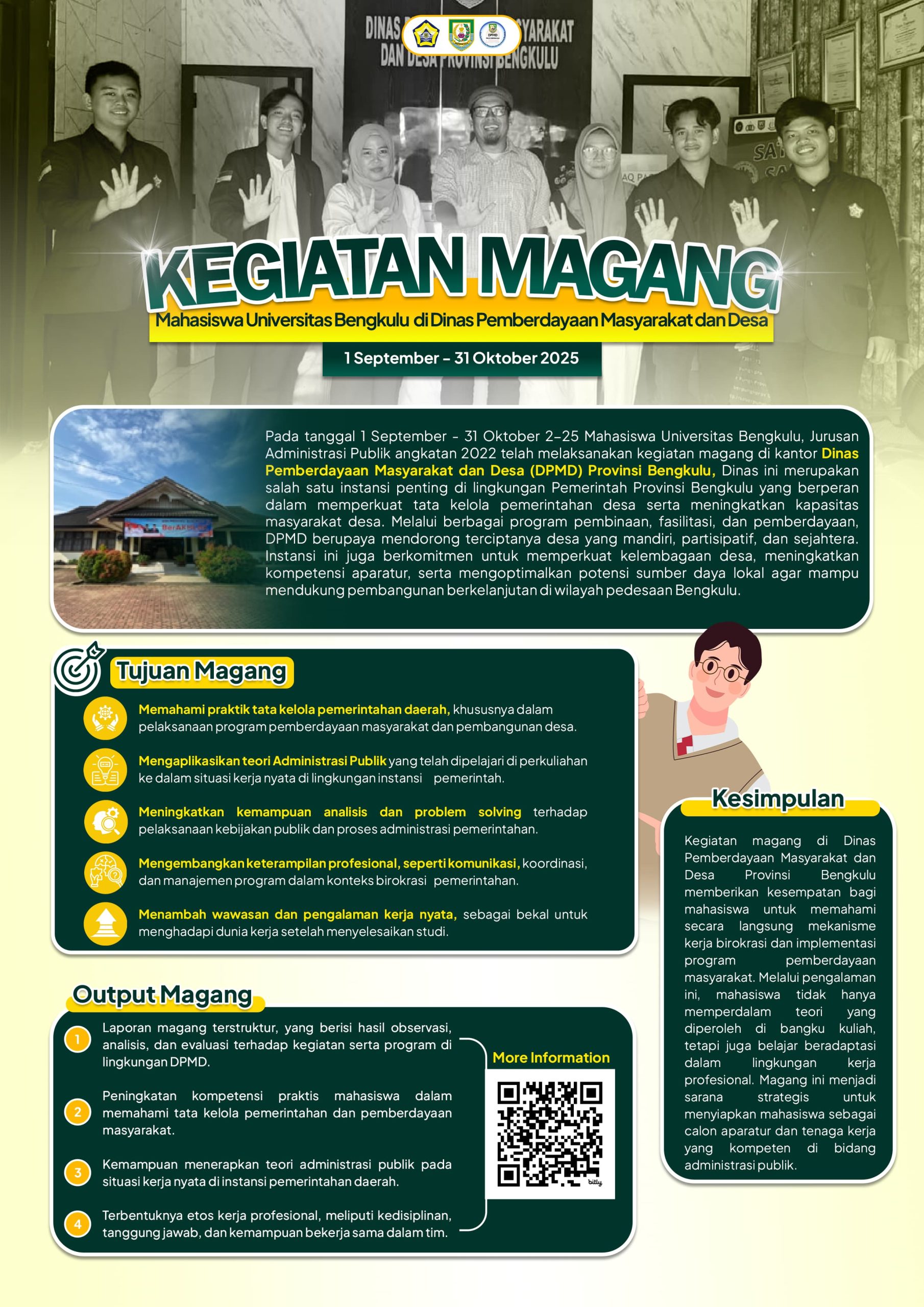 Penjemputan Mahasiswa Magang Jurusan Administrasi Publik FISIP UNIB di Dinas PMD Provinsi Bengkulu Oleh Dosen Pembimbing Magang Penjemputan Mahasiswa Magang Jurusan Administrasi Publik FISIP UNIB di Dinas PMD Provinsi Bengkulu Oleh Dosen Pembimbing Magang