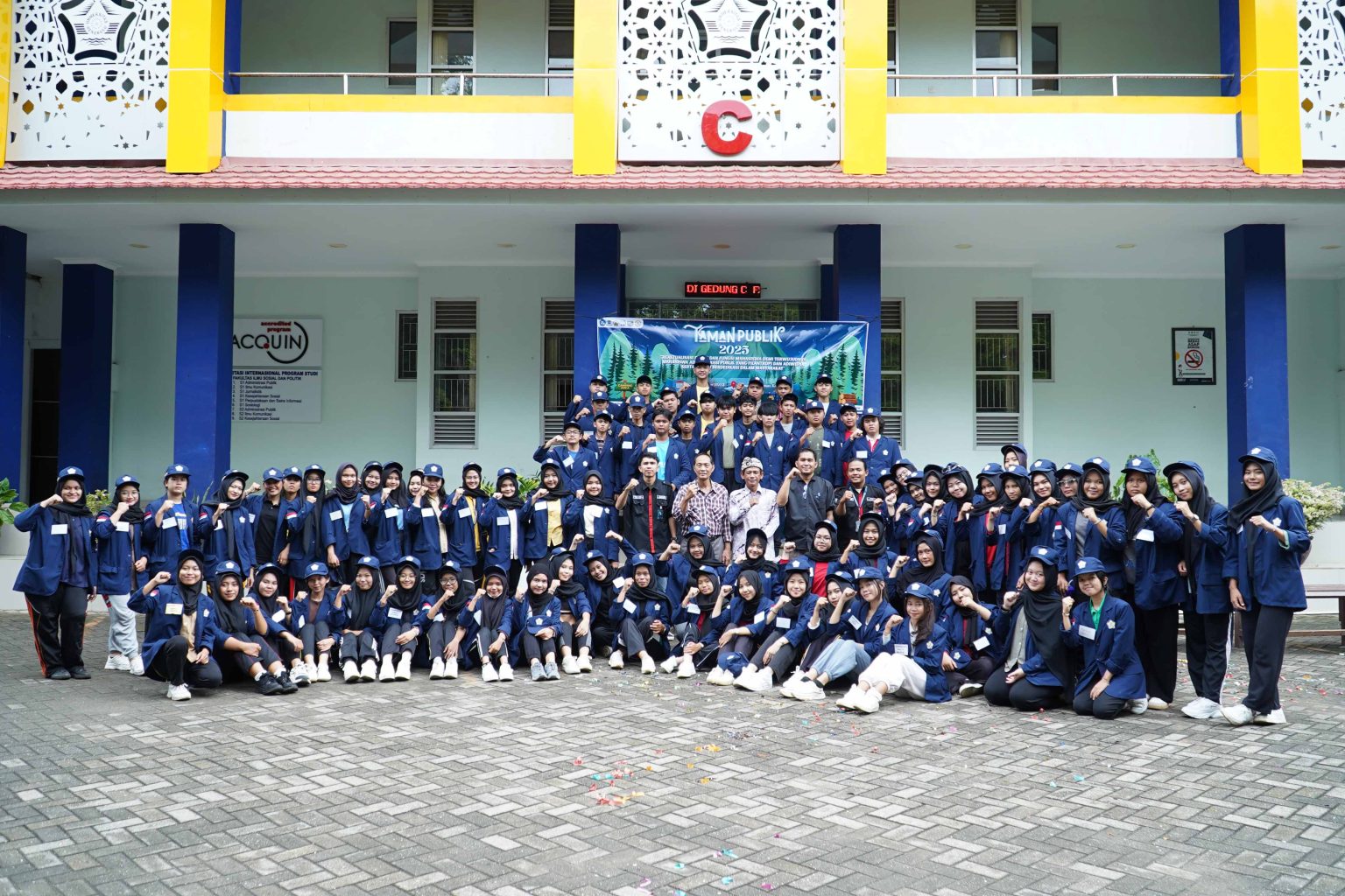 Dekan dan Wakil Dekan FISIP UNIB Pimpin Pelepasan Kegiatan HIMA Administrasi Publik