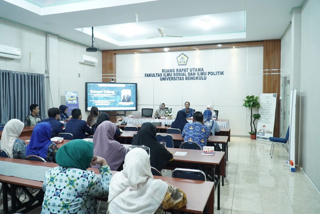 Dekan FISIP UNIB Buka Sosialisasi UPA BK, Dorong Lingkungan Kampus yang Sehat dan Kondusif