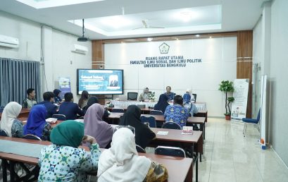 Dekan FISIP UNIB Buka Sosialisasi UPA BK, Dorong Lingkungan Kampus yang Sehat dan Kondusif