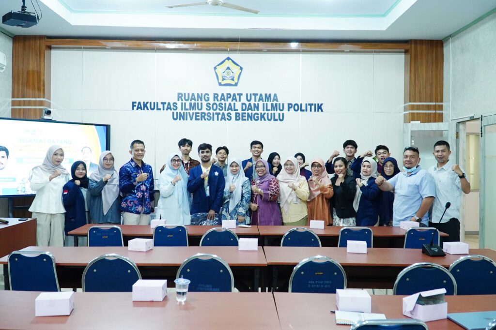 FISIP UNIB Sambut Zawar Hussain Khoso, Mahasiswa Baru Internasional Asal Pakistan