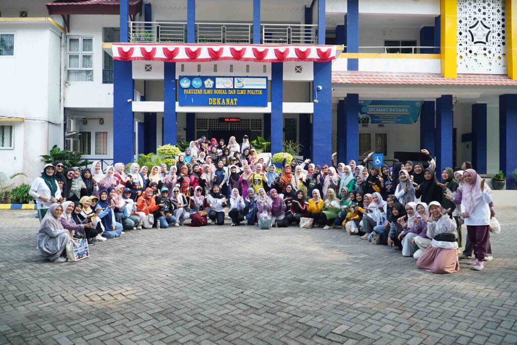 DWP FISIP UNIB Jadi Tuan Rumah Senam Pagi Bersama DWP UNIB